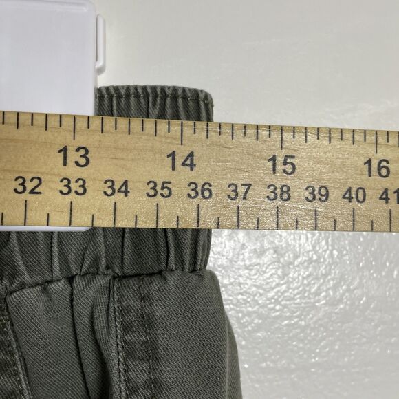 Hollister Women’s Size Small Green High Rise Jogger Pants Drawstring Streetwear - Picture 7 of 9